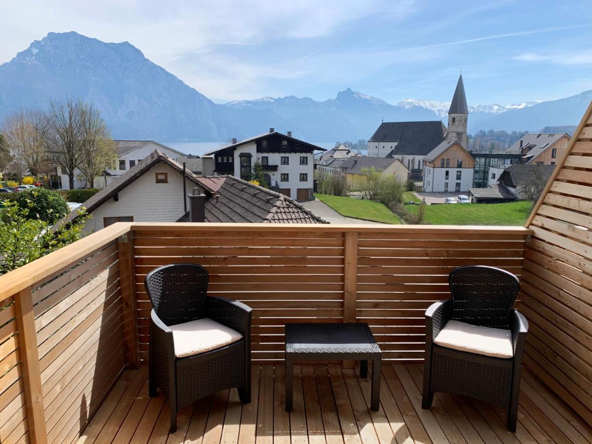 Traum Panorama Apartment Mit Berg & Seeblick Altmünster Exteriér fotografie
