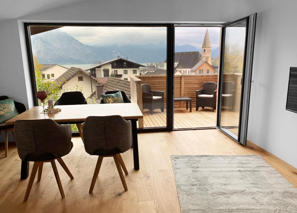 Traum Panorama Apartment Mit Berg & Seeblick Altmünster Exteriér fotografie