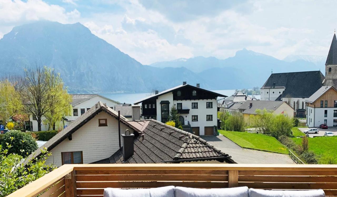Traum Panorama Apartment Mit Berg & Seeblick Altmünster Exteriér fotografie